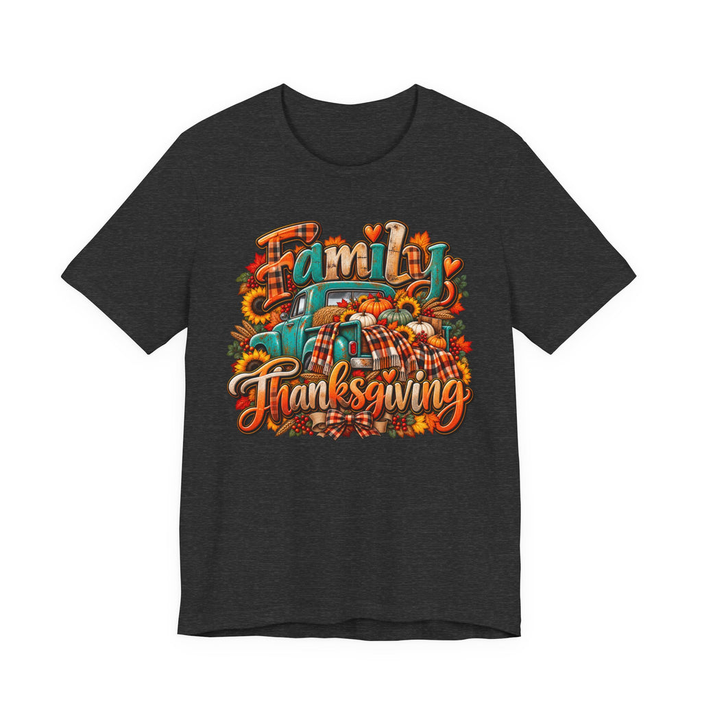 Matching Family Thanksgiving T-Shirt | Fall Family Gathering Graphic Tee | Unisex Holiday Shirt