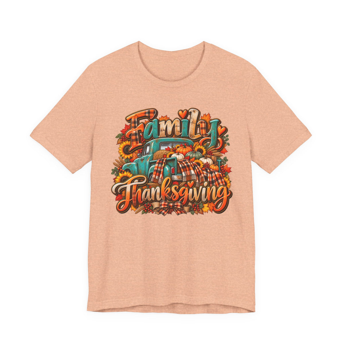 Matching Family Thanksgiving T-Shirt | Fall Family Gathering Graphic Tee | Unisex Holiday Shirt