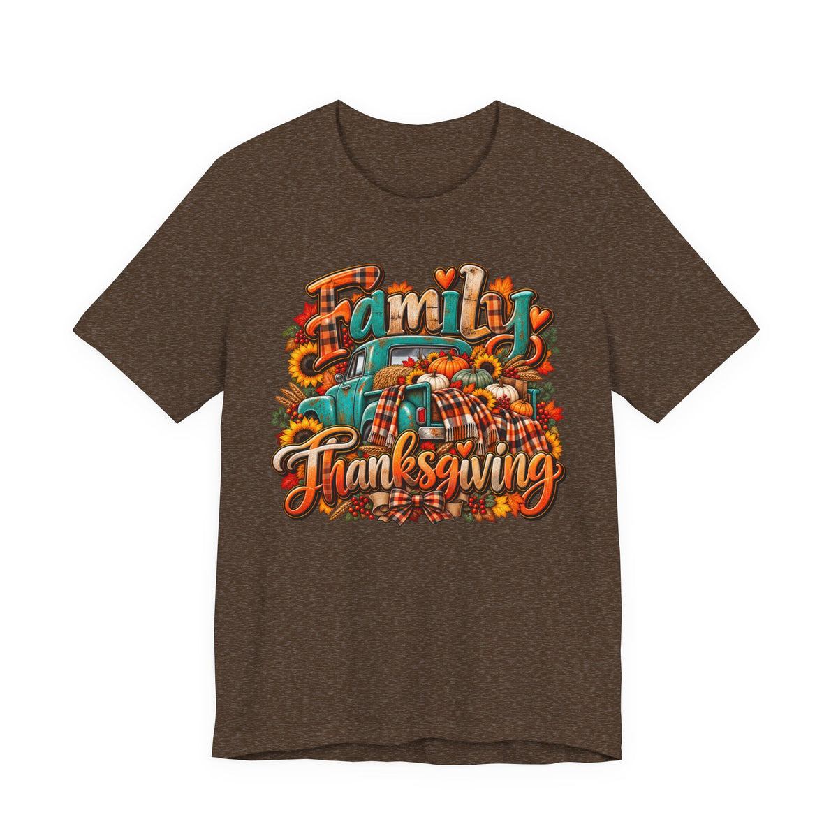 Matching Family Thanksgiving T-Shirt | Fall Family Gathering Graphic Tee | Unisex Holiday Shirt