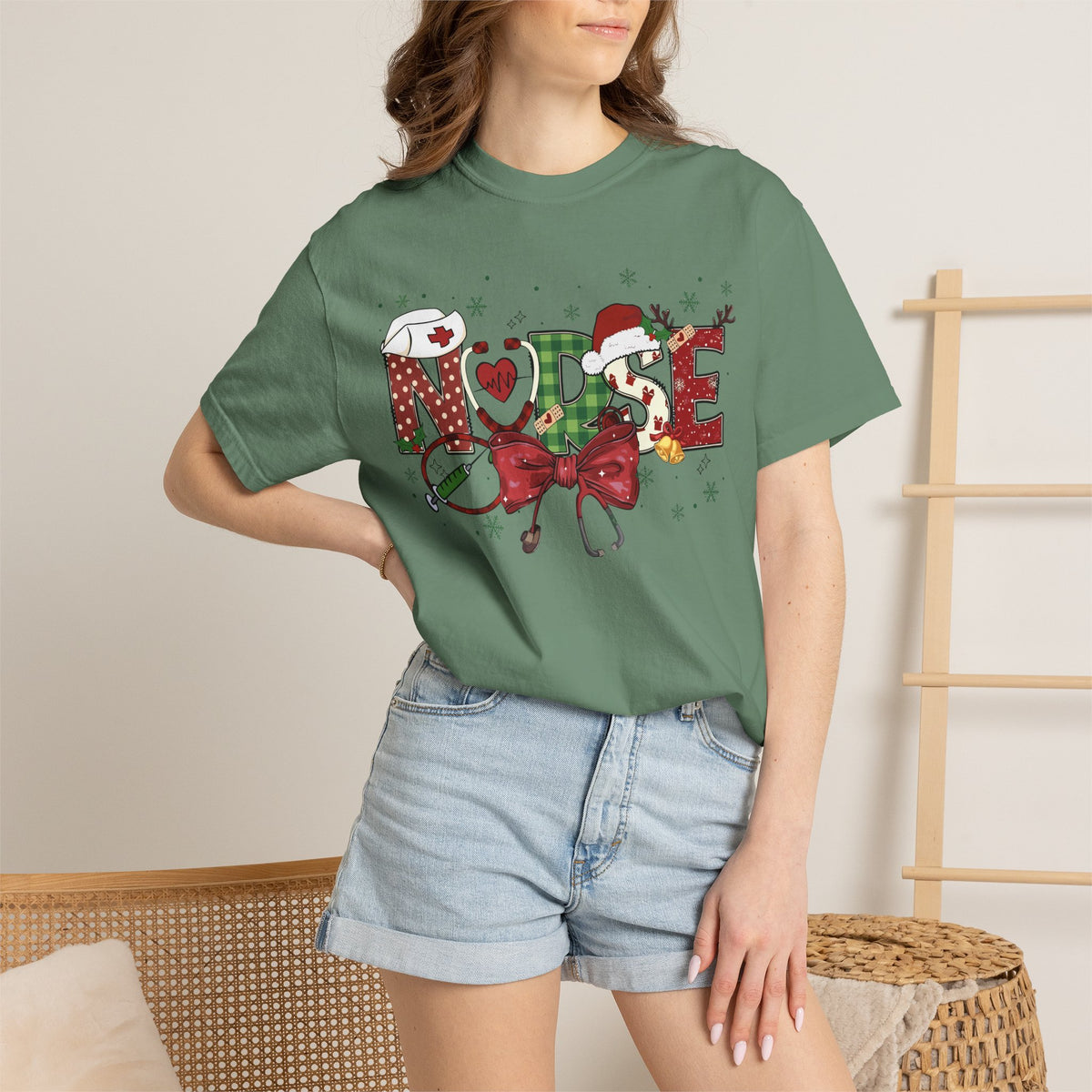 Christmas Noel T-shirt | Festive Holiday Graphic Tee | Cute Christmas Shirt