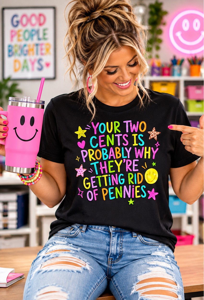 Funny sarcastic T-Shirt - Your Two Cents Is Probably Why They're Getting Rid of Pennies