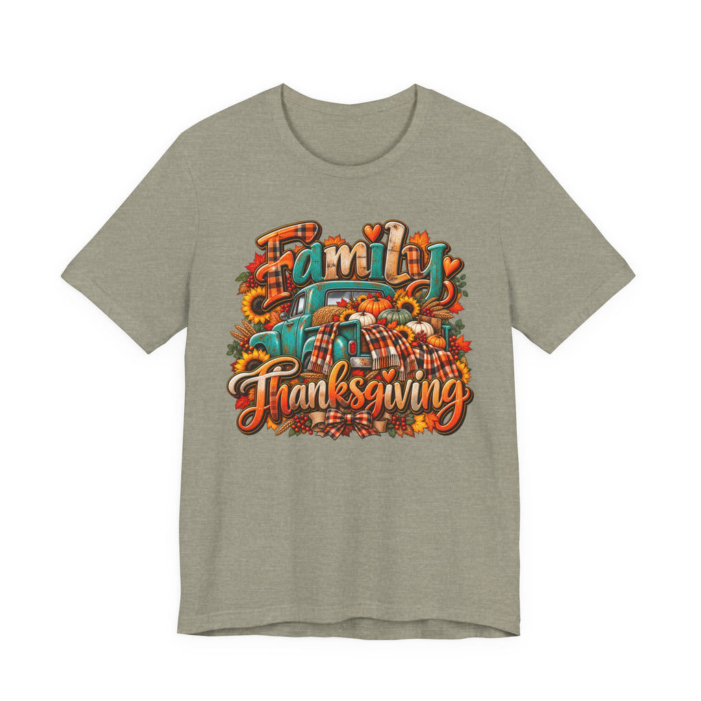 Matching Family Thanksgiving T-Shirt | Fall Family Gathering Graphic Tee | Unisex Holiday Shirt