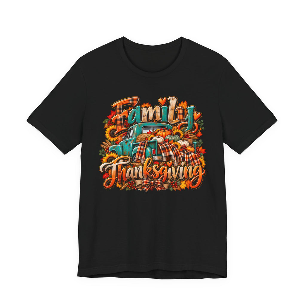 Matching Family Thanksgiving T-Shirt | Fall Family Gathering Graphic Tee | Unisex Holiday Shirt