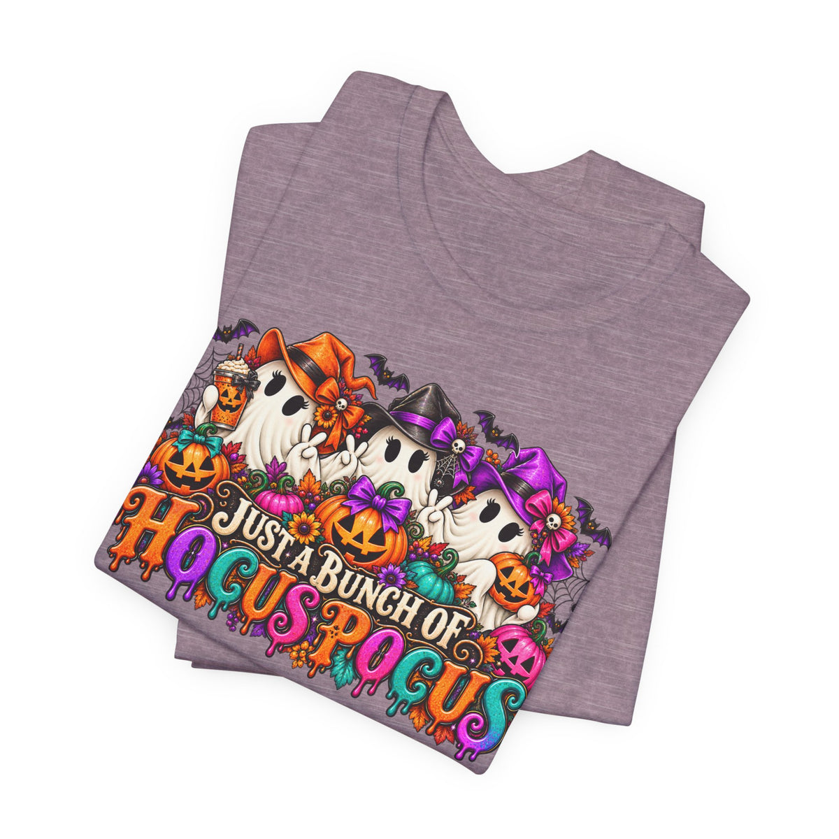 Just a Bunch of Hocus Pocus Halloween T-Shirt | Cute Ghost Graphic Tee