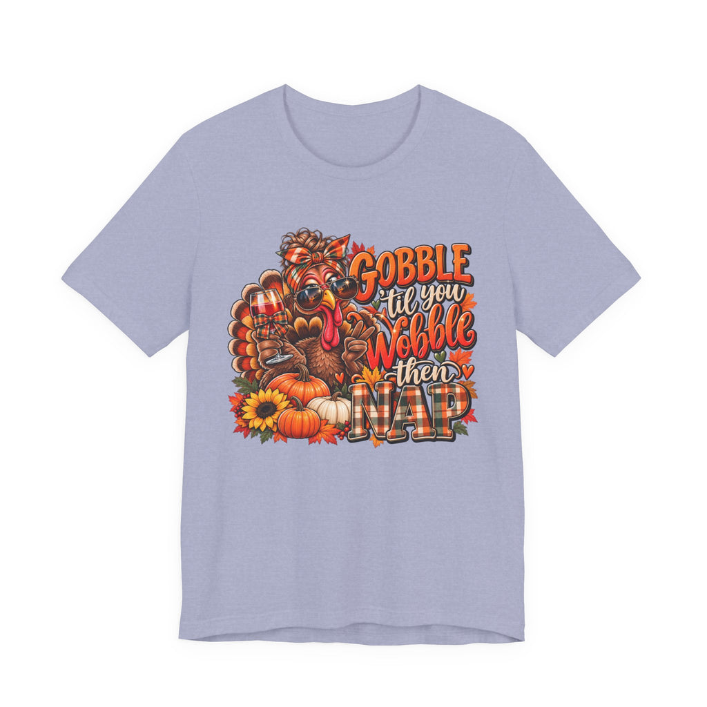 Thanksgiving Gobble Graphic T-Shirt | Funny fall Holiday Tee | Unisex Thanksgiving Shirt