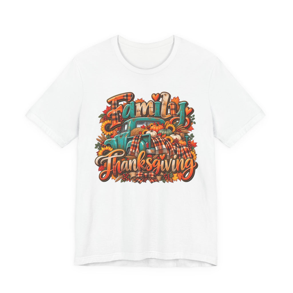Matching Family Thanksgiving T-Shirt | Fall Family Gathering Graphic Tee | Unisex Holiday Shirt