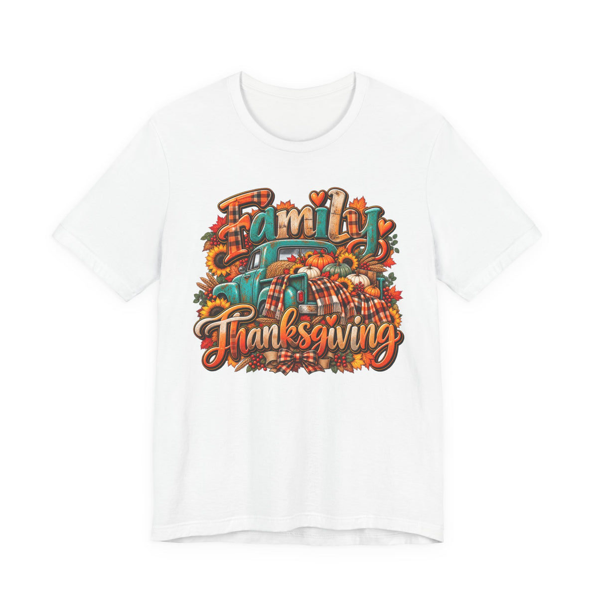Matching Family Thanksgiving T-Shirt | Fall Family Gathering Graphic Tee | Unisex Holiday Shirt